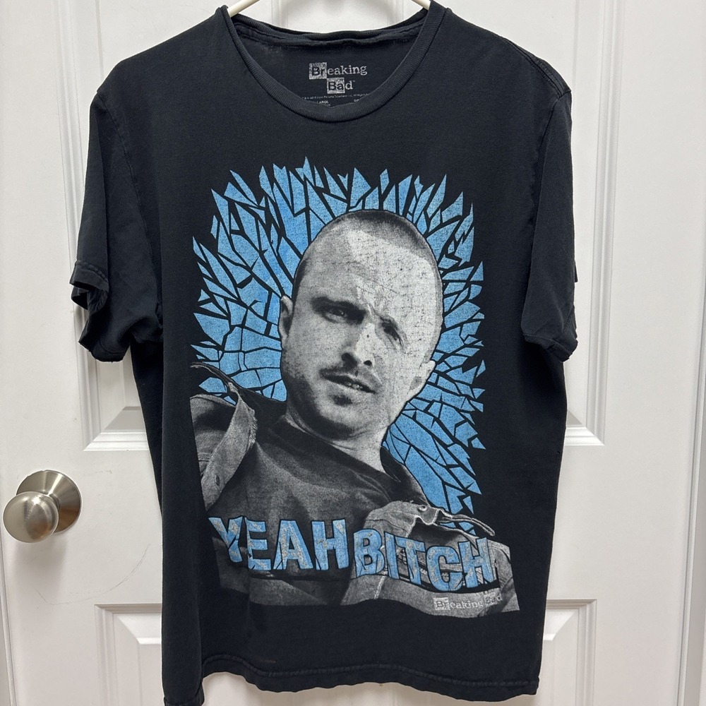 Breaking Bad Jesse Pinkman Yeah Bi*ch T-shirt  - Large